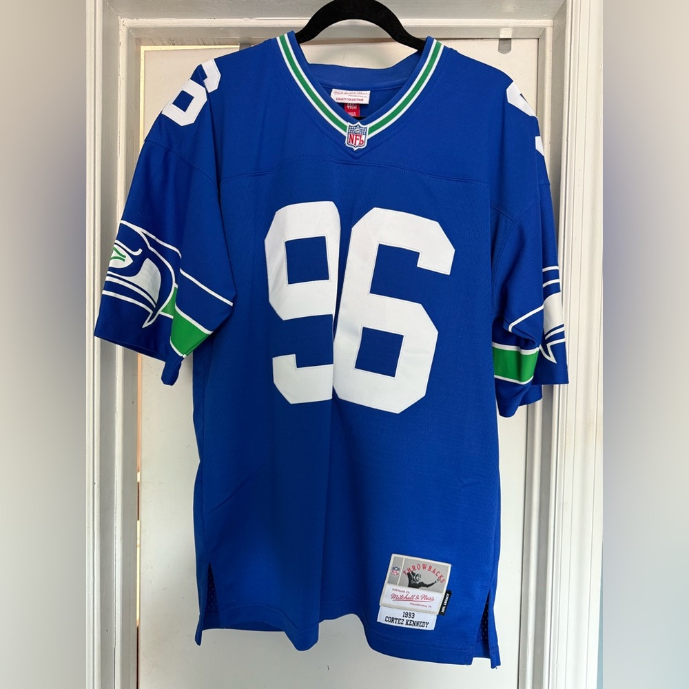 Mitchell & Ness Throwback Seahawks NFL Jersey